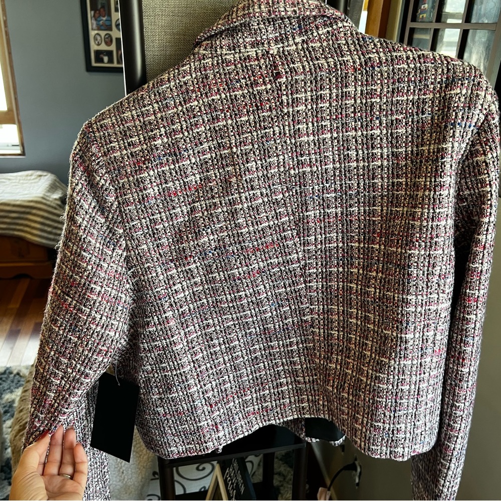 Bagatelle tweed cropped blazer-NWT - Picture 8 of 12